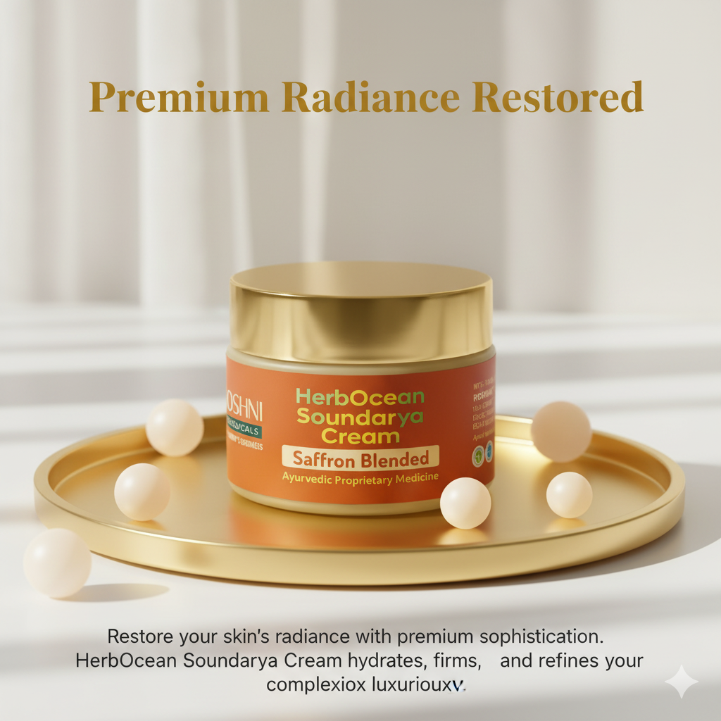 HerbOcean Soundarya Cream: Ayurvedic Saffron Skin Repair Guide